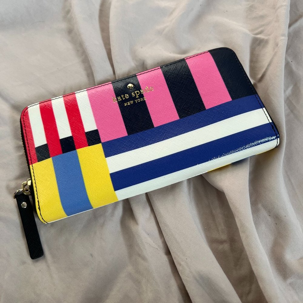 Kate Spade Color Block Wallet